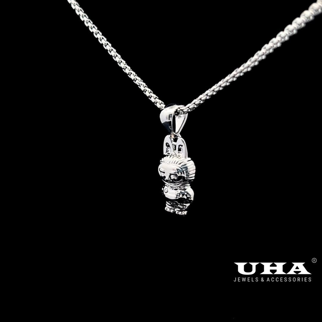 M1653 Mặt và Dây chuyền LBB cao cấp unisex thiết kế tinh xảo UHA