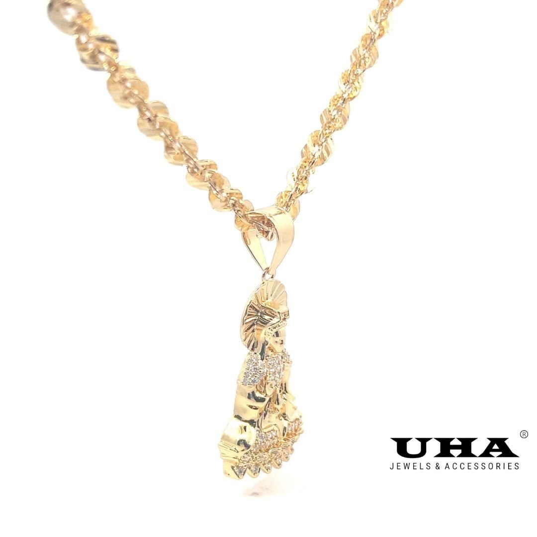 M1197 Mặt và dây chuyền nữ thiết kế đơn giản tinh tế UHA