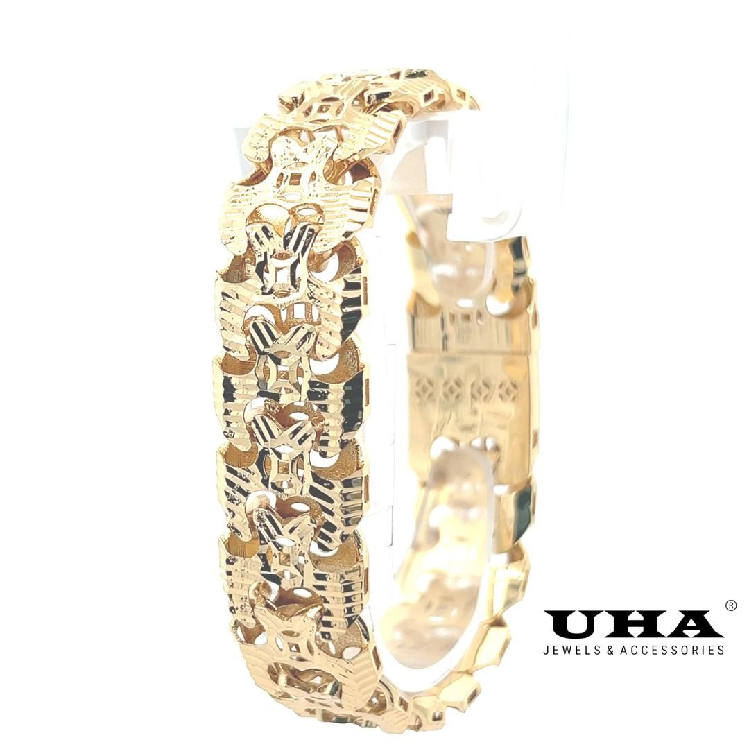 L652 Lắc tay unisex thiết kế sang trọng cao cấp UHA Voi Phụ Kiện