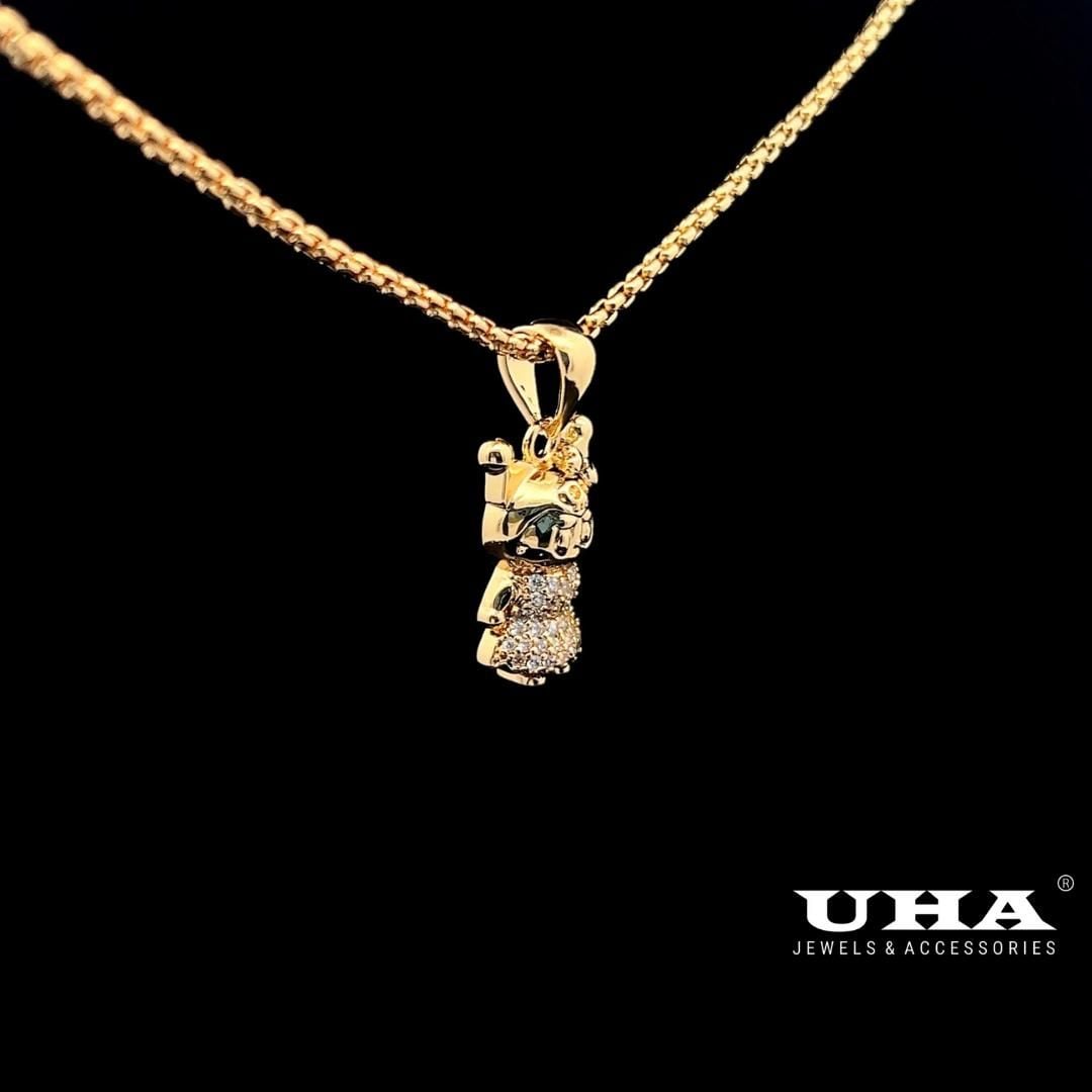 M1650 Mặt và Dây chuyền LBB unisex cá tính cao cấp UHA