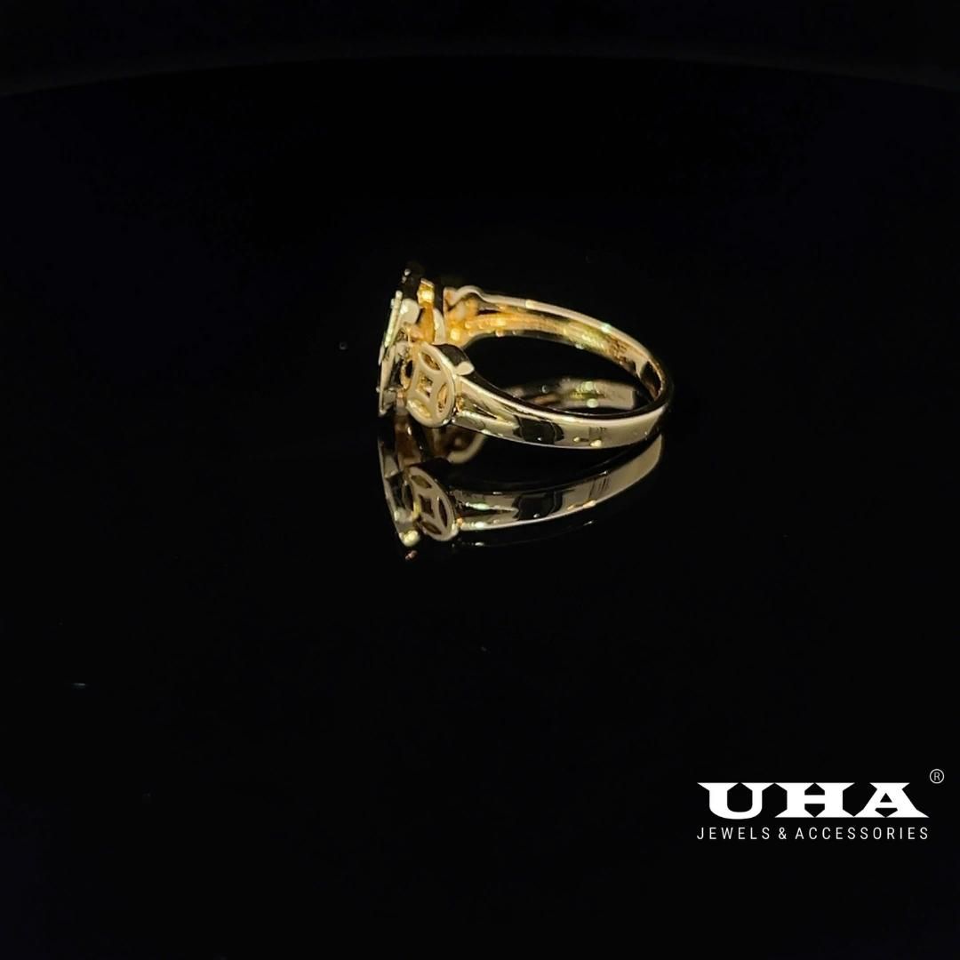 N1238 Nhẫn nữ thiết kế trẻ trung đơn giản UHA Women