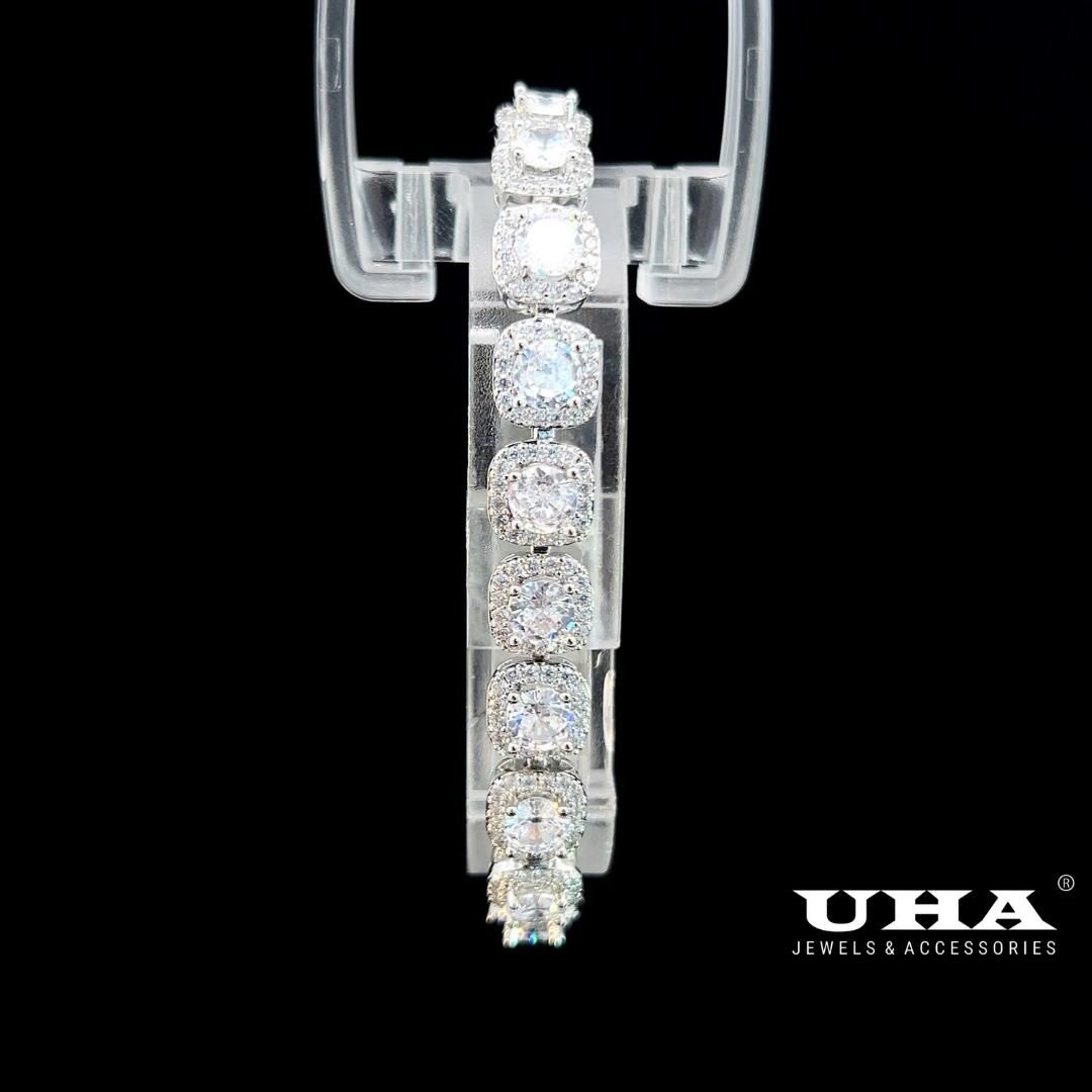 L638 Lắc tay nữ đính đá cao cấp thiết kế tinh tế sang trọng UHA Phụ Kiện