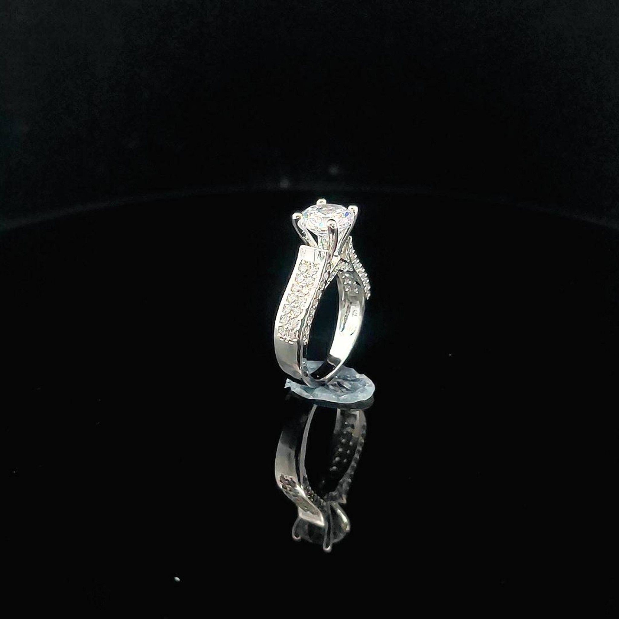 N1175 Nhẫn nữ đính đá CZ cao cấp thiết kế tinh tế sang trọng, sáng lấp lánh Women Nhẫn