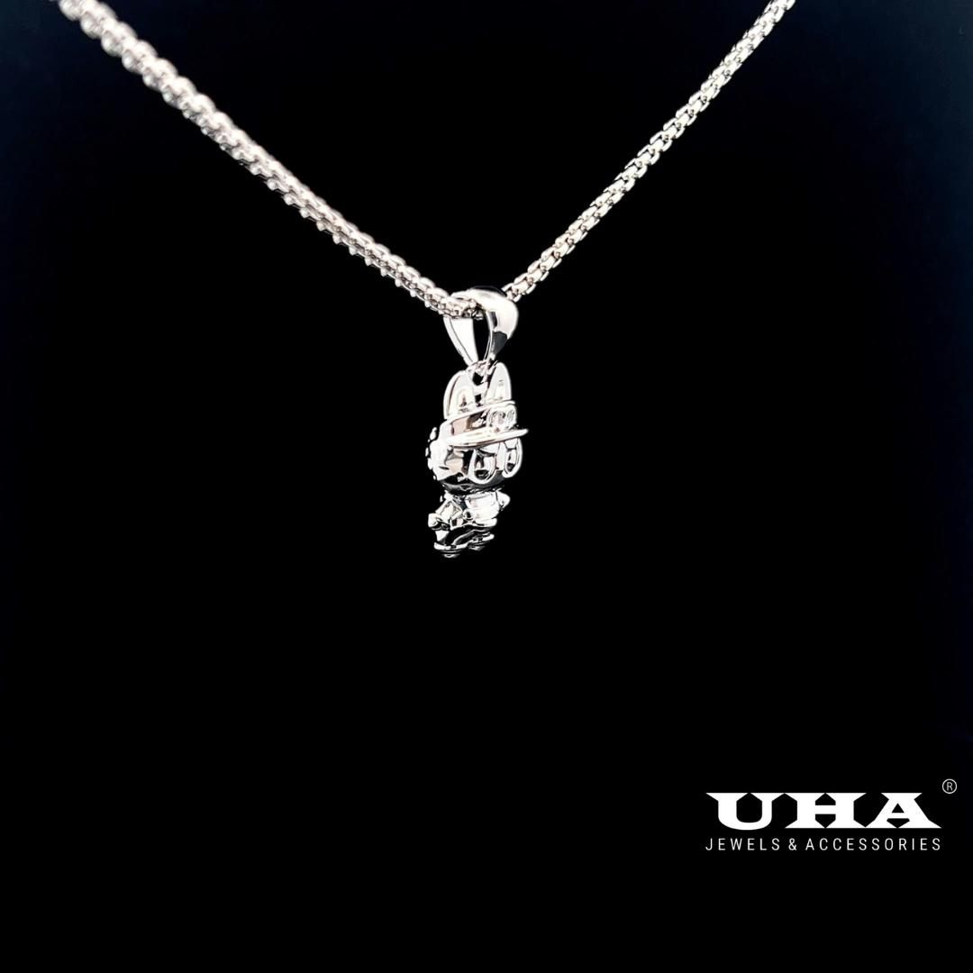 M1652 Mặt và Dây chuyền unisex thiết kế tinh tế kiểu dáng mới lạ UHA