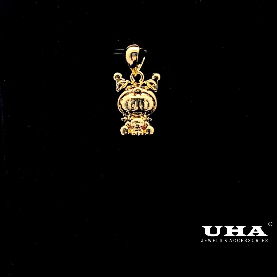 M1648 Mặt và Dây chuyền unisex thiết kế LBB cao cấp UHA