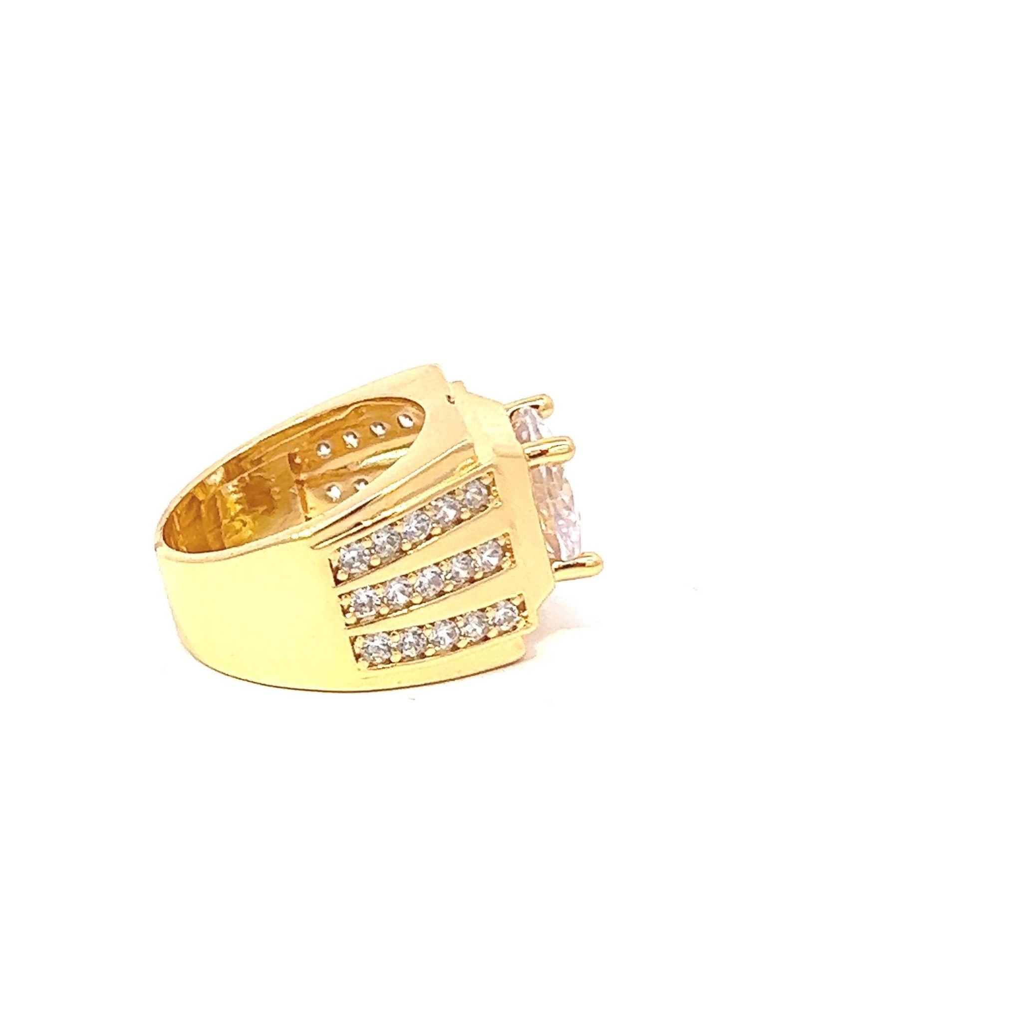 N849 Nhẫn nam đính đá CZ cao cấp