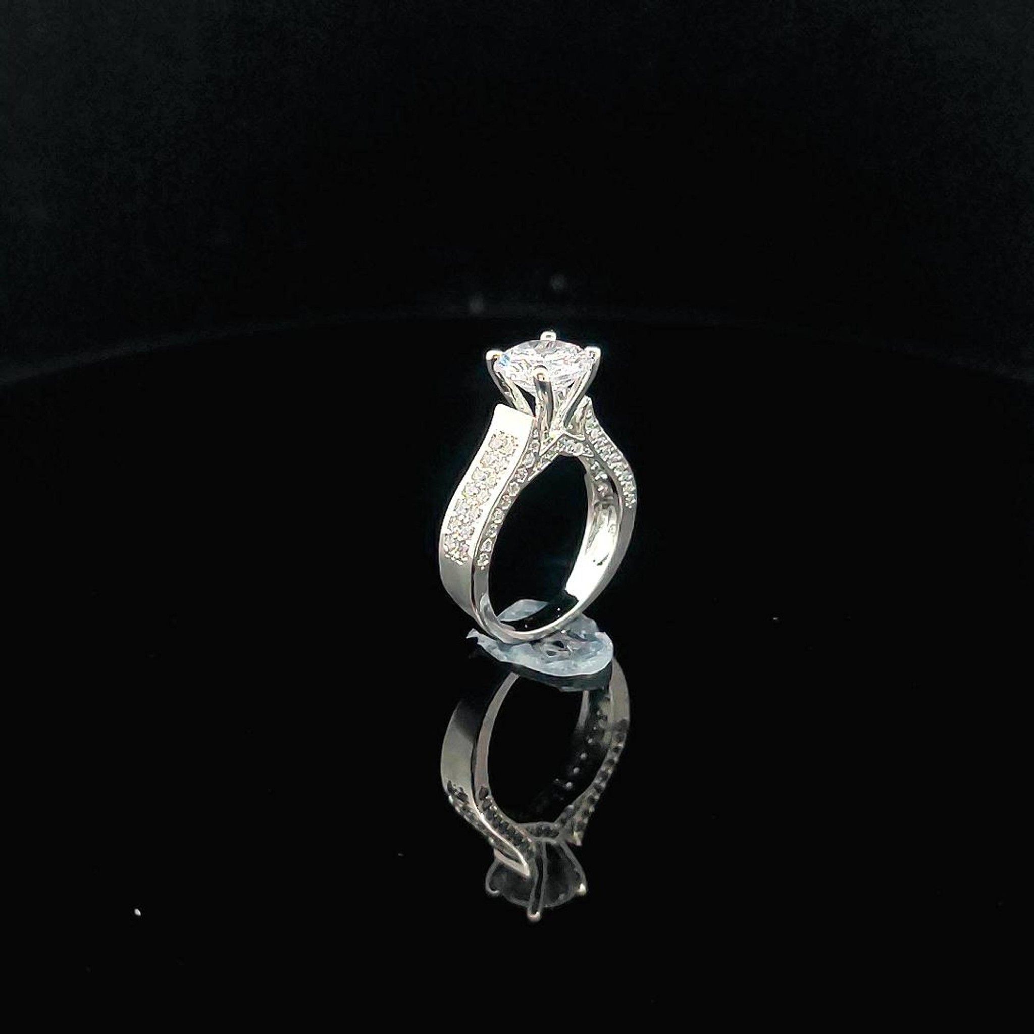 N1175 Nhẫn nữ đính đá CZ cao cấp thiết kế tinh tế sang trọng, sáng lấp lánh Women Nhẫn