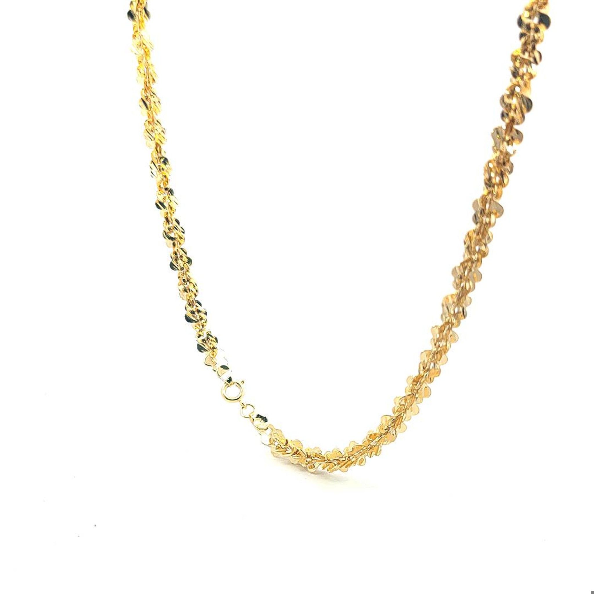 D1 Dây chuyền kiểu bướm xoắn sáng lấp lánh bền màu UHA  Trang Sức Jewelry