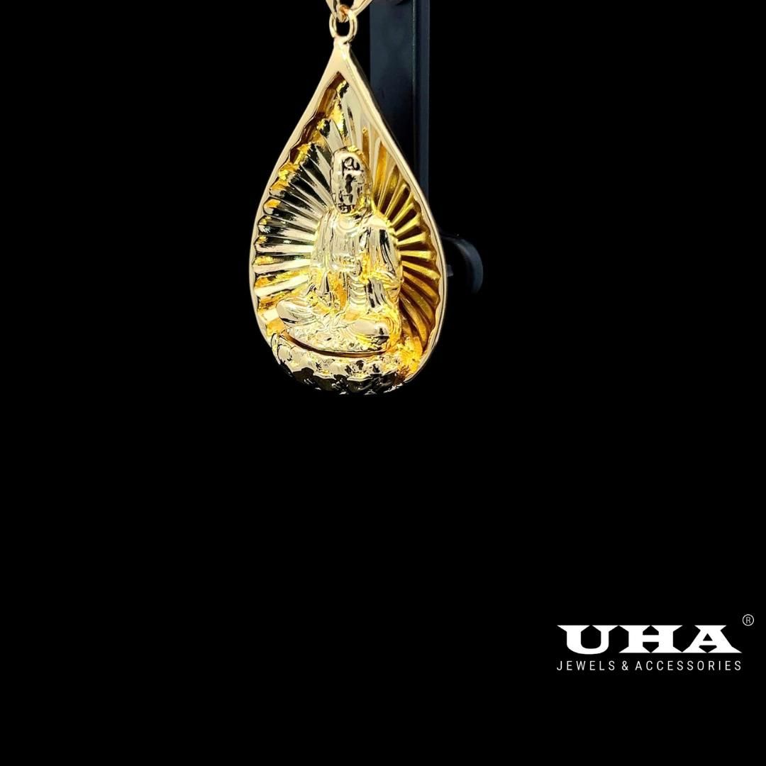 M1615 Mặt và Dây chuyền thiết kế hình phật sang trọng UHA Women