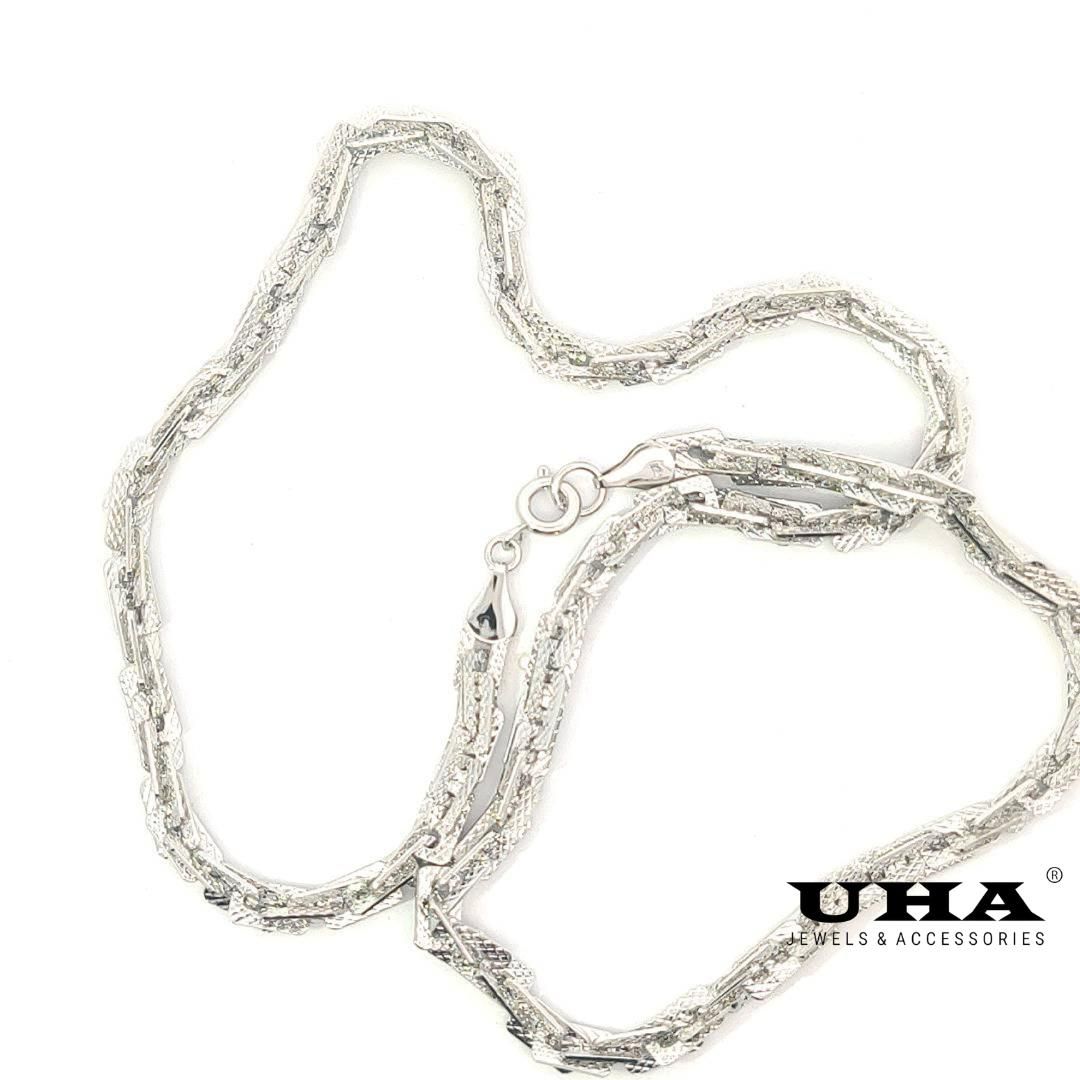 D81 dây chuyền nữ kiêu mắt xích dơn giản UHA Women Trang Sức Jewelry