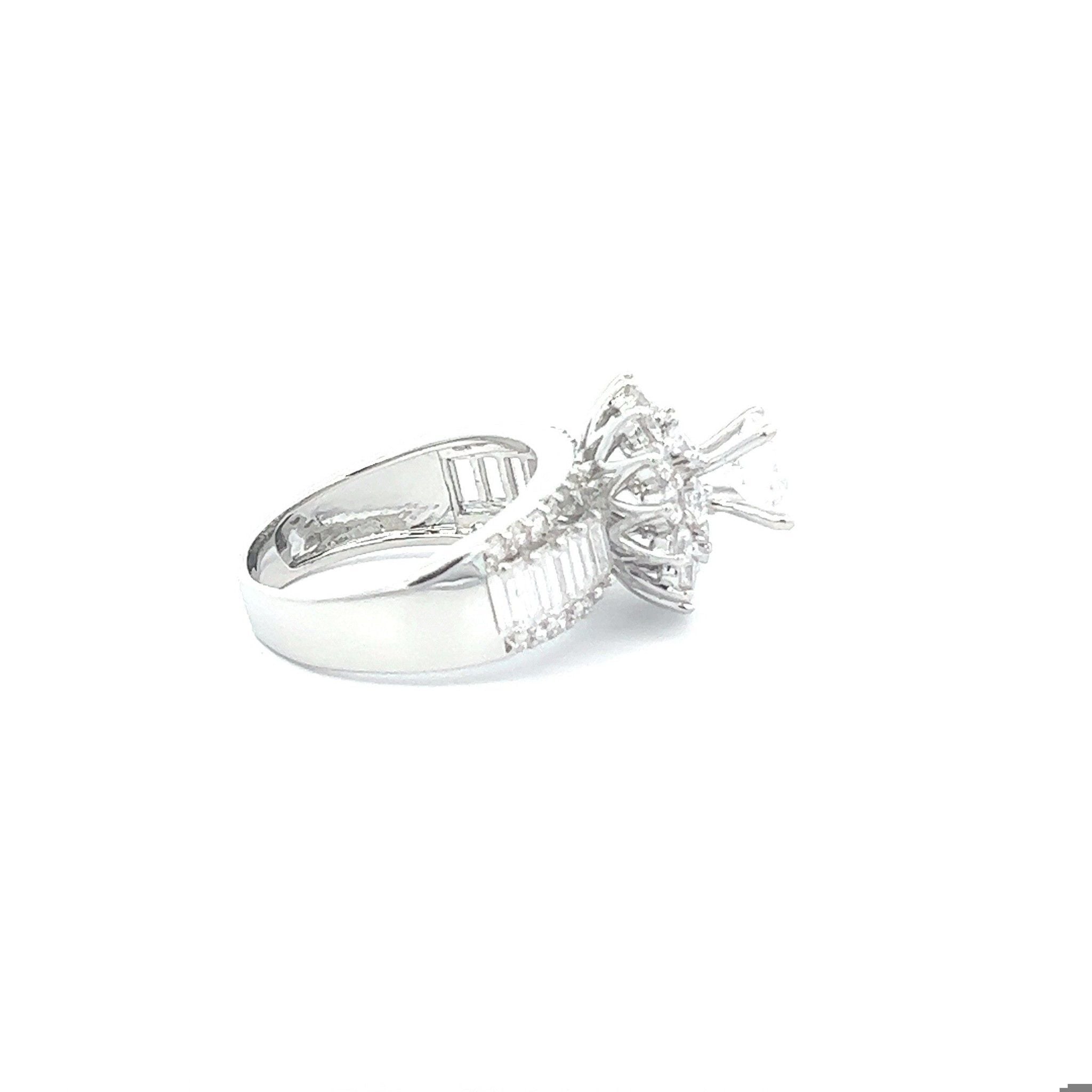 N674- Nhẫn nữ đính đá CZ tròn duyên dáng, trẻ trung cho phái nữ Women