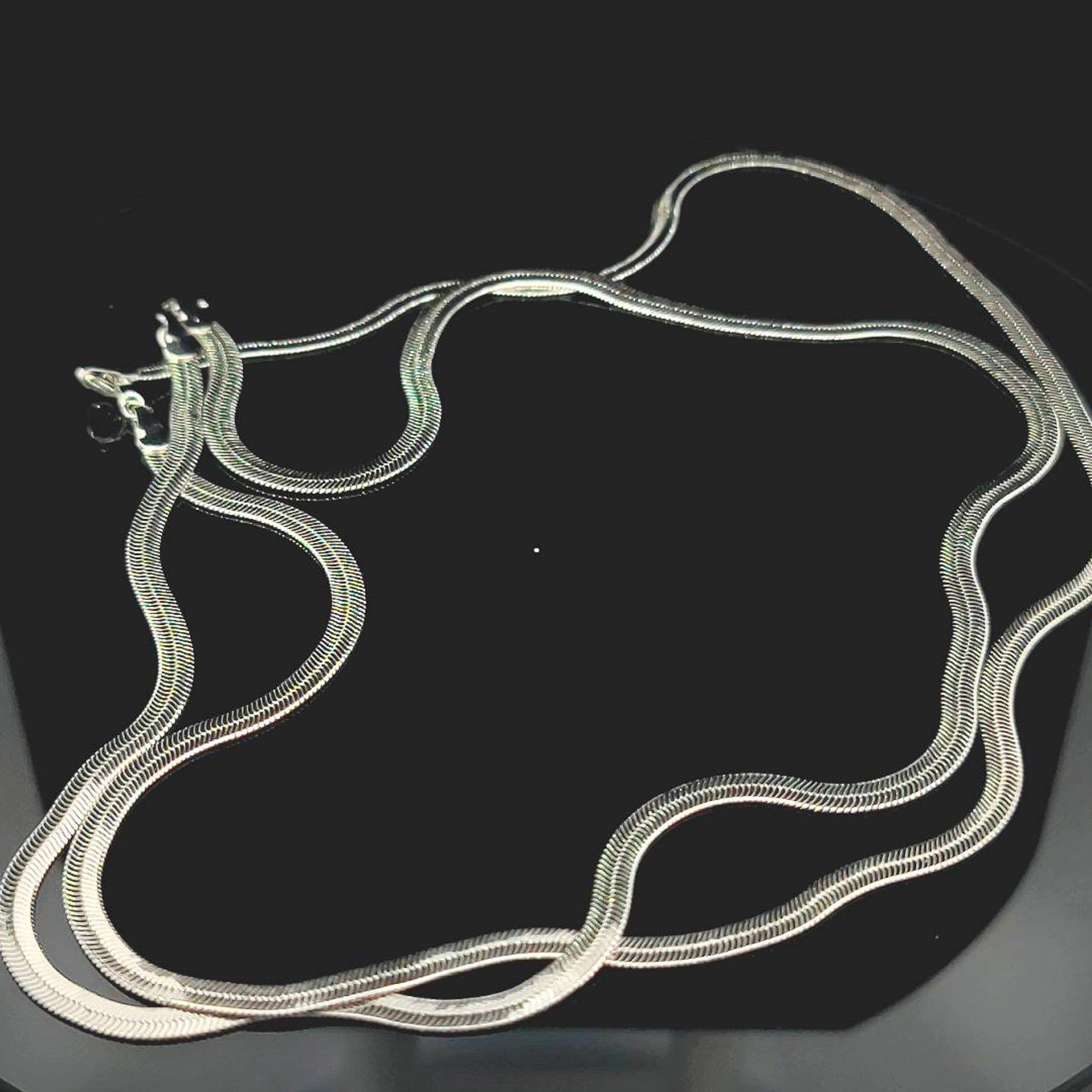 Dây chuyền nam nữ bản dẹp DCBD  cao cấp UHA 148- Women (GỒM 1 DÂY)-