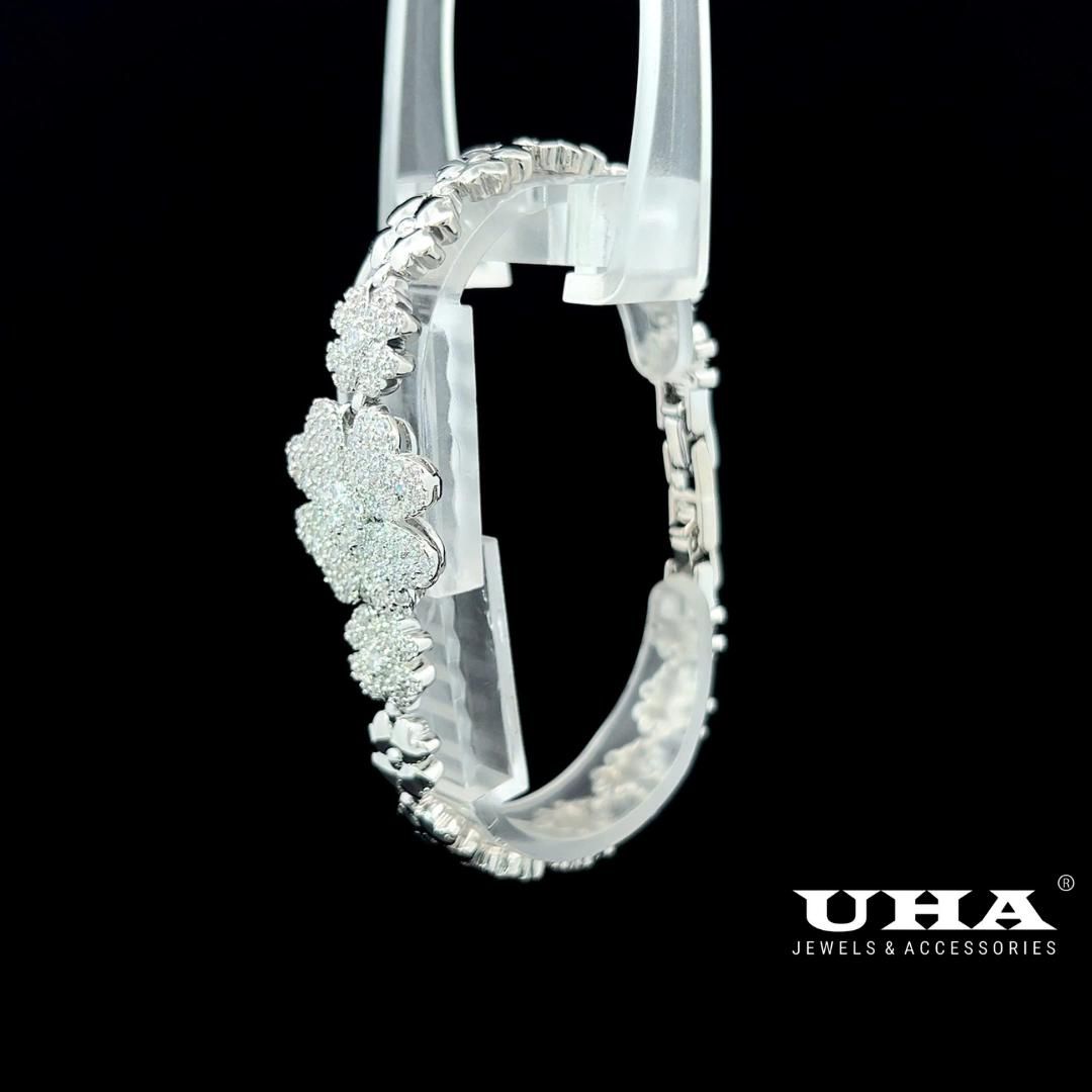 L660 Lắc tay nữ đính đá sáng lấp lánh UHA Phụ Kiện