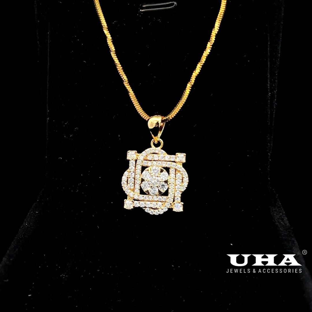 M1675 Mặt và dây chuyền nữ thiết kế snag trọng tinh tế UHA