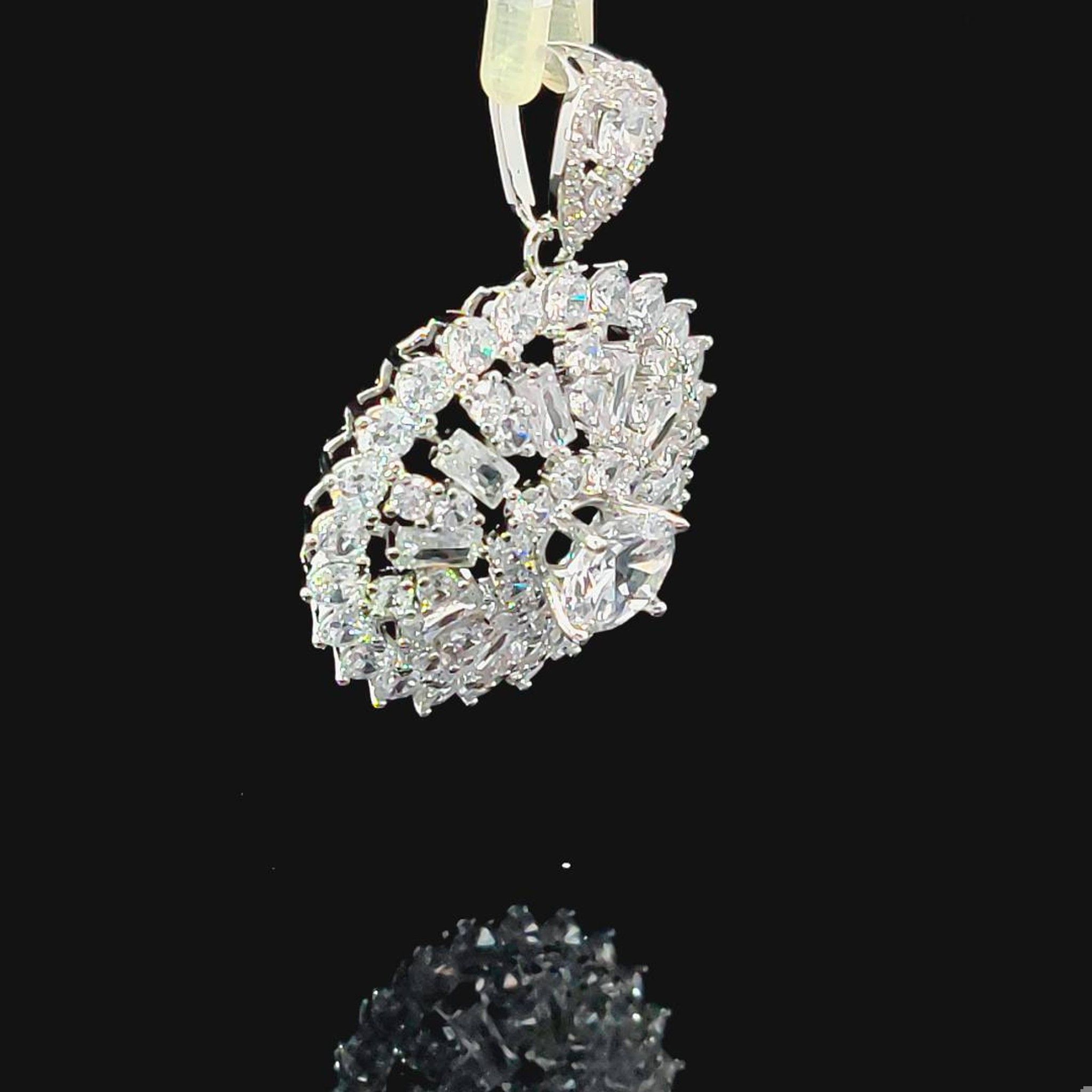 M1297 Mặt dây chuyền nữ KHÔNG KÈM DÂY đính dá CZ cao cấp Women Trang Sức  Jewelry