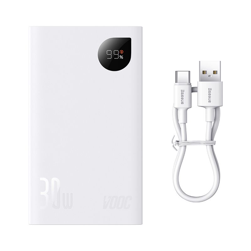 Pin Sạc Dự Phòng Sạc Nhanh Baseus Adaman2 Digital Display Fast Charge Power Bank 20000mAh 30W