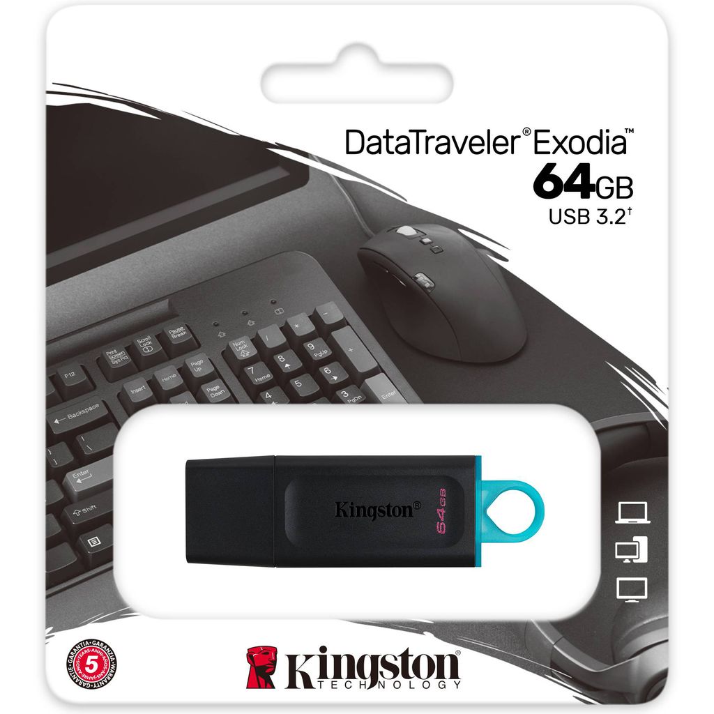 USB Kingston 64GB DataTraveler Exodia DTX/64GB