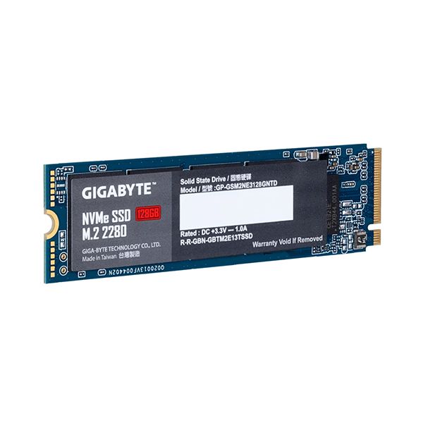 Ổ cứng SSD Gigabyte 128GB M.2 2280 PCIe NVMe Gen 3x4 GP-GSM2NE3128GNTD