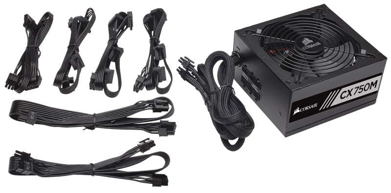 Nguồn máy tính CORSAIR CX750M - 750W