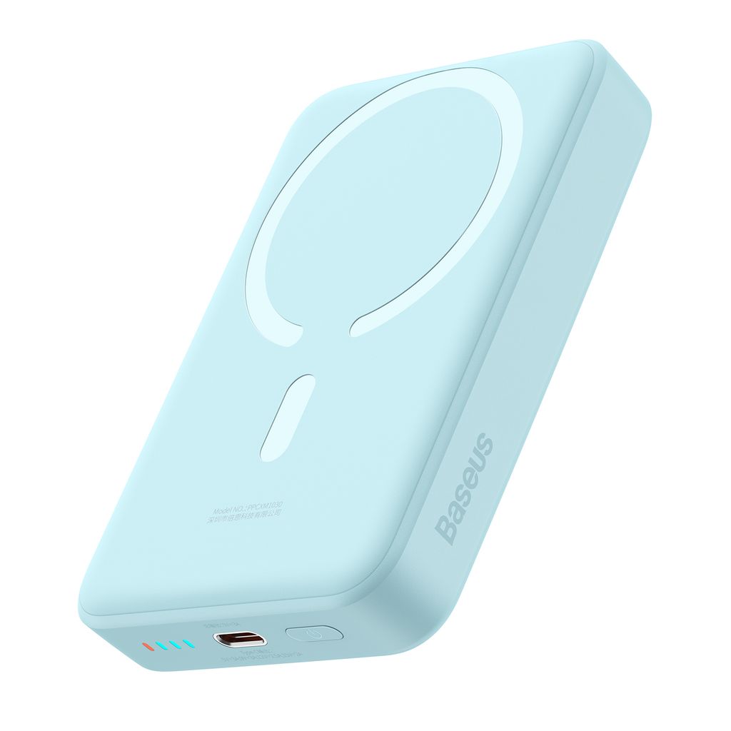 Pin Sạc Dự Phòng Không Dây Tích Hợp Nam Châm Baseus Magnetic Mini Wireless Fast Charge Power Bank 10000mAh 30W