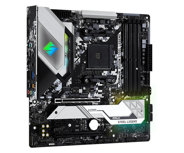 Mainboard ASROCK B550M Steel Legend