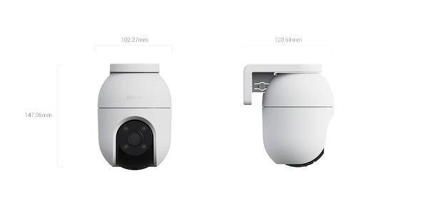 Caméra De Surveillance EZVIZ C8c 2K+ (4MP) - Wi-Fi - Vision Nocturne - Détection Intelligente - Neuf Scellé