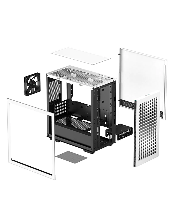 Case DeepCool CH370 WH