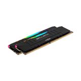 Ram Crucial Ballistix Gaming RGB 16GB 3200MHz DDR4 (8GBx2) BL2K8G32C16U4BL