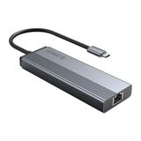 Bộ chia USB5 trong 1 cổng Type C Orico 5SXRJ-GY