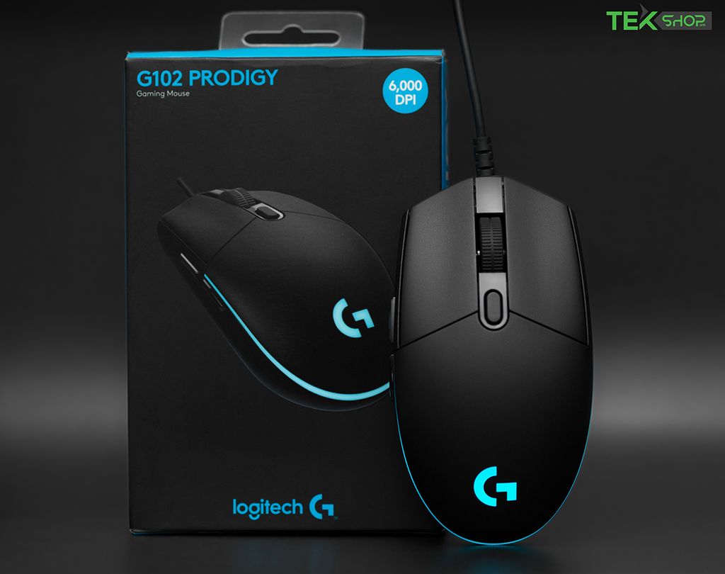 Chuột máy tính Logitech G102 Prodigy Gaming (Đen)