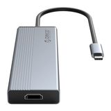 Bộ chia USB 5 trong 1 cổng Type C  Orico - 5SXH-GY