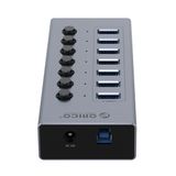 Bộ chia USB HUB 7 cổng USB 3.0 Orico BT2U3-7AB-GY