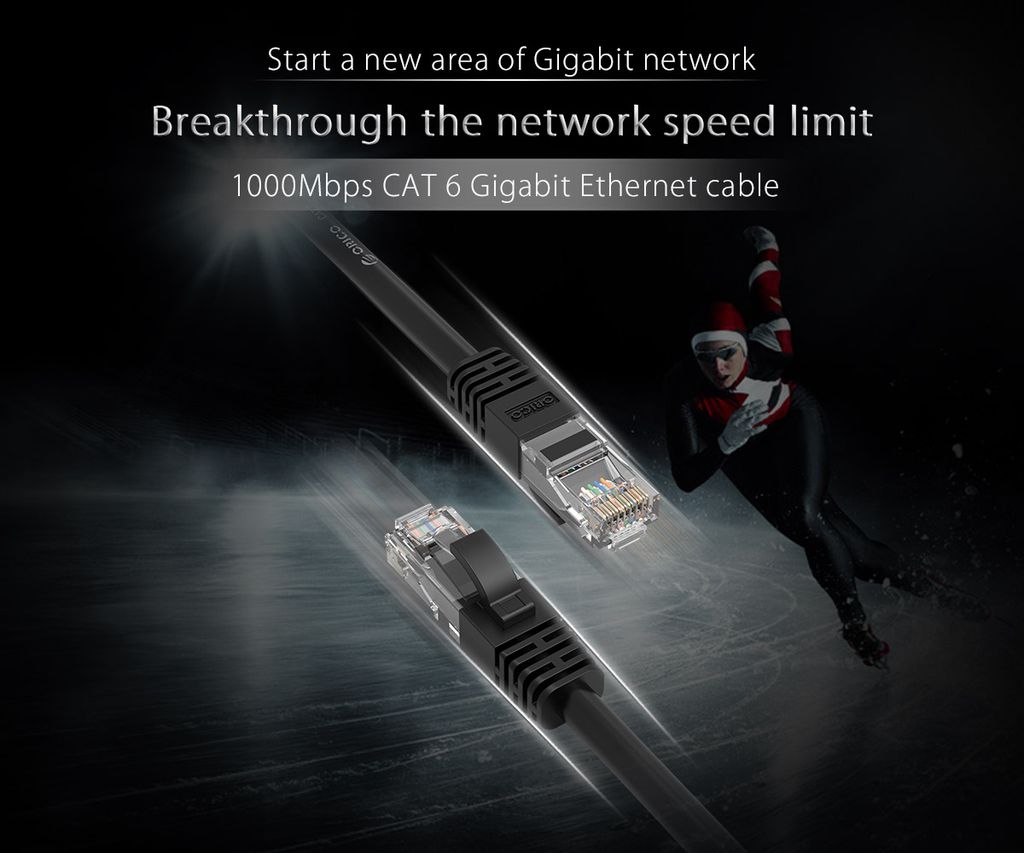 Cáp mạng CAT 6 UTP Orico PUG-C6-300