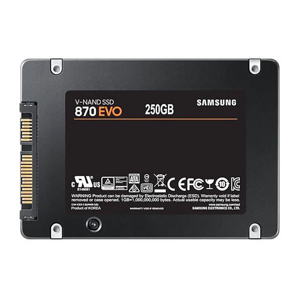 Ổ cứng SSD 250GB 870EVO Samsung MZ-77E250BW