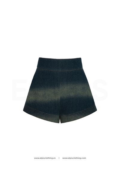 Xanh ELPIS - Quần shorts dáng A SS23B88