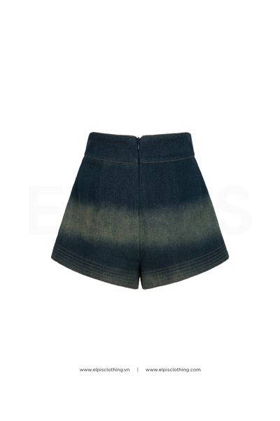 Xanh ELPIS - Quần shorts dáng A SS23B88