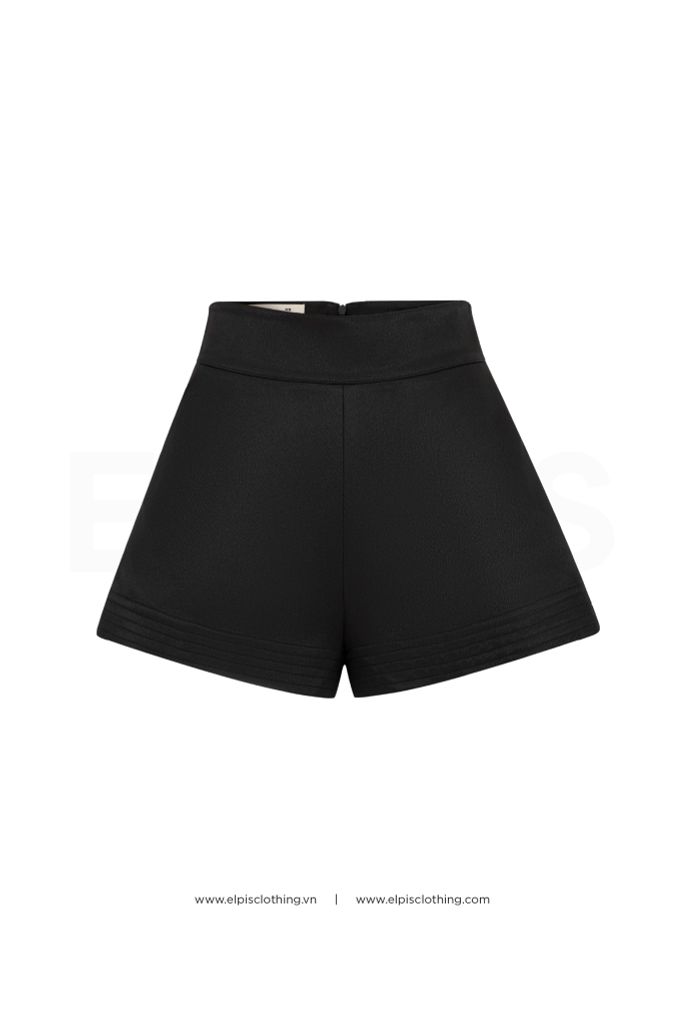 Đen ELPIS - Quần shorts dáng A SS23B88