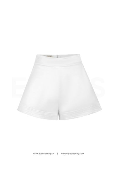 Trắng ELPIS - Quần shorts dáng A SS23B88