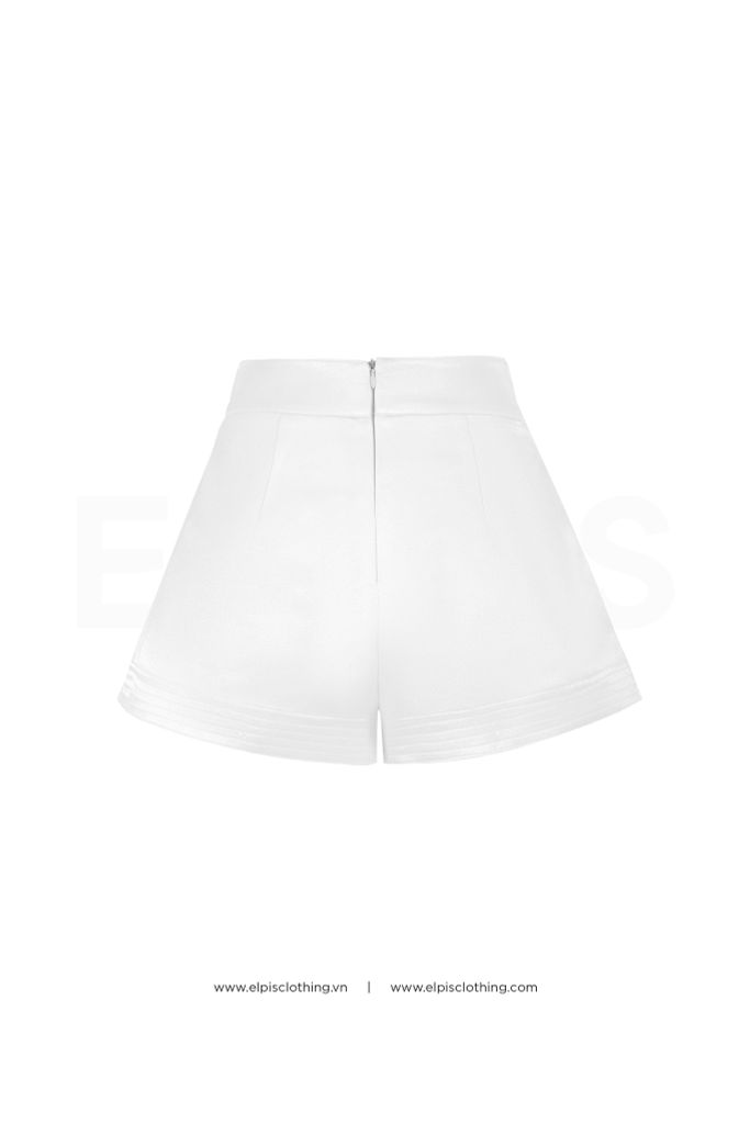 Trắng ELPIS - Quần shorts dáng A SS23B88