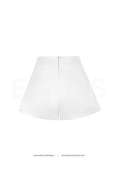 Trắng ELPIS - Quần shorts dáng A SS23B88