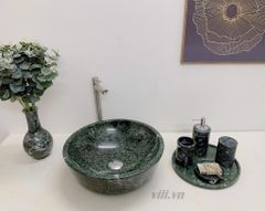 Chậu rửa lavabo đá tự nhiên LD41 đặt bàn