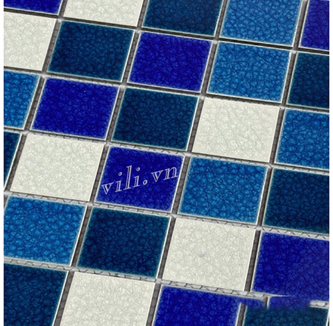 Gạch trang trí mosaic men rạn MHG 956