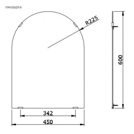 Gương Phòng Tắm TOTO YM4560FA