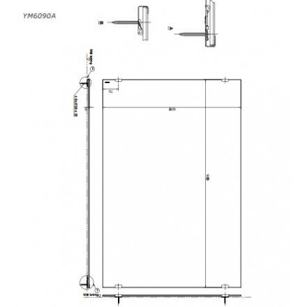 Gương Phòng Tắm TOTO YM6090A