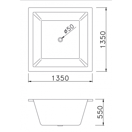 Bồn Tắm Xây 1.4M CAESAR AT7135