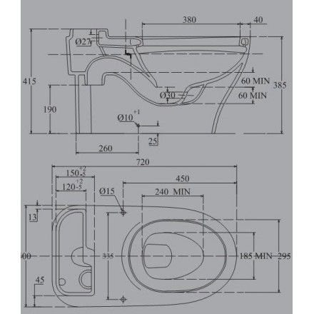 Bàn cầu thông minh Viglacera V91