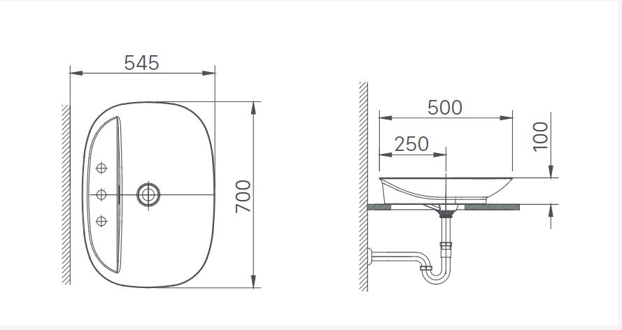 Chậu Rửa Lavabo Inax AL-S640V Đặt Bàn Aqua Ceramic – Vi Li - Gạch ốp lát,  Thiết bị vệ sinh cao cấp