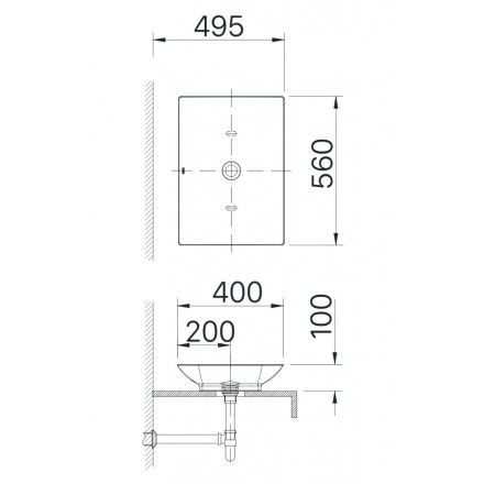 Chậu rửa lavabo Inax AL-S610V đặt bàn AquaCeramic