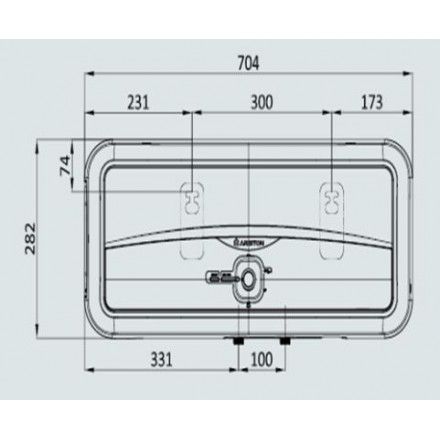 Máy Nước Nóng Ariston Slim2 20 R Gián Tiếp