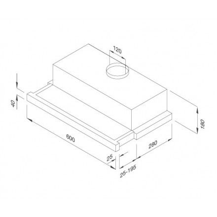 Máy Hút Khói Khử Mùi Malloca K1506 Âm Tủ